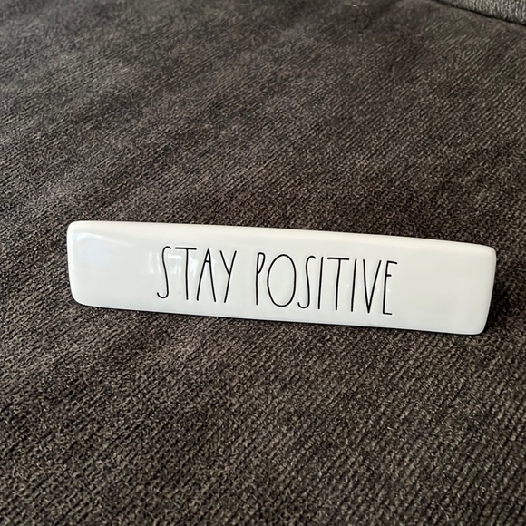 Rae Dunn Other - Rae Dunn Stay Positive Decor